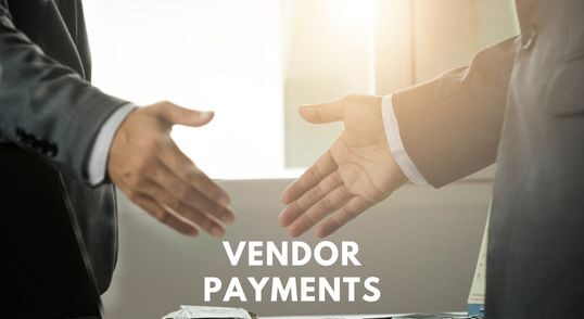 vendor payments